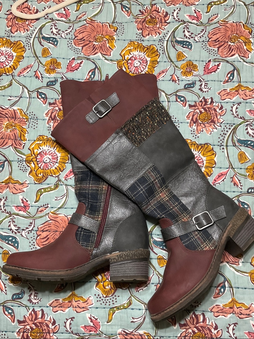 LUK EES by MUK LUK Patchwork Boots